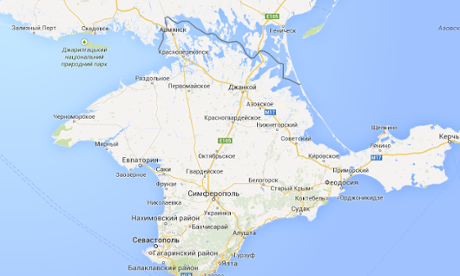 Google Maps Russia.