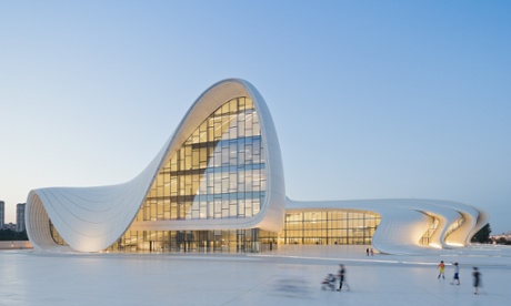 Rippling wonder? … Zaha Hadid's Heydar Aliyev Centre in Baku, Azerbaijan.