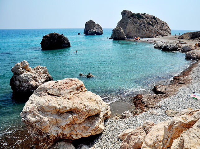 Cyprus TB gallery: Cyprus TB: Aphrodite Beach, Cyprus