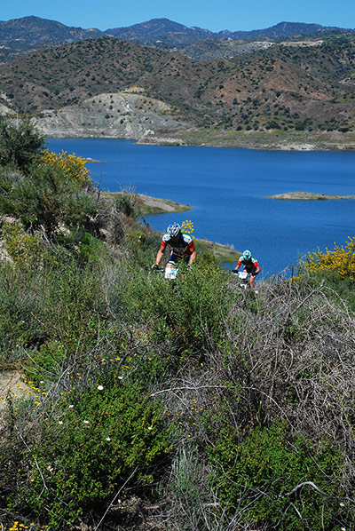 Cyprus TB gallery: Cyprus TB: cyclists riding up a Cypriot hill