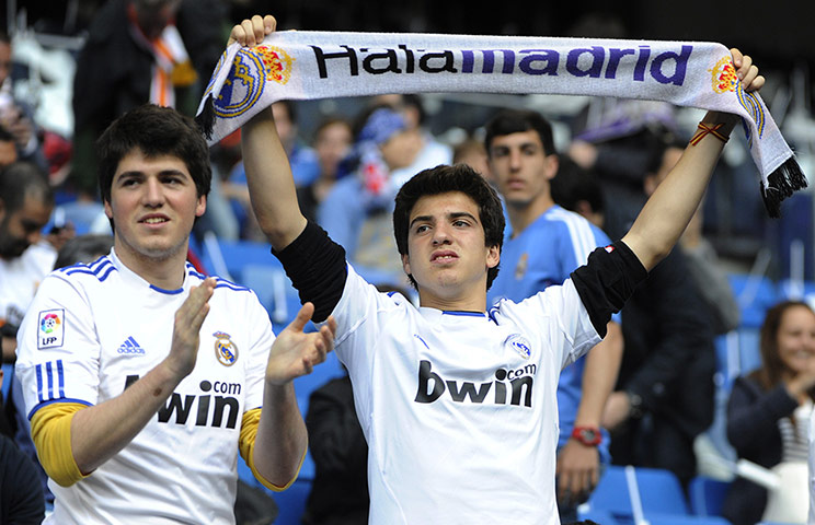 Champions League: Real Madrid's supporters