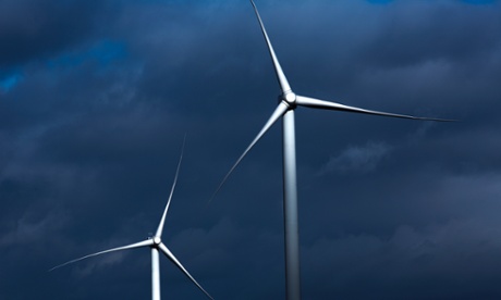 Threatened species? Hyndburn Wind Farm on Oswaldtwistle Moor, Lancashire.