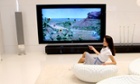 Flatscreen TV.