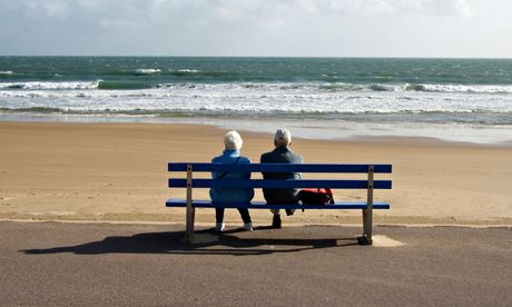 Ageing without children: elderly couple 