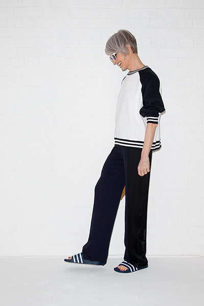 All Ages - Trousers: Black trousers and two tone top