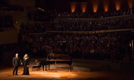 Daniel Barenboim and Martha Argerich, April 2014