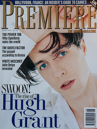 Four Weddings: Premier front cover with Hugh Grant