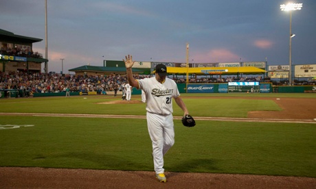 tracy mcgrady nba baseball star skeeters clemens roger pitch career former makes carson reuters debut waves richard sugar photograph member