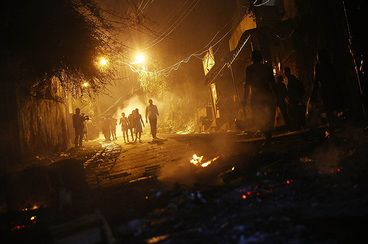 20 Photos: Shootings Break Out in Pacified Favela Near Copacabana Beach