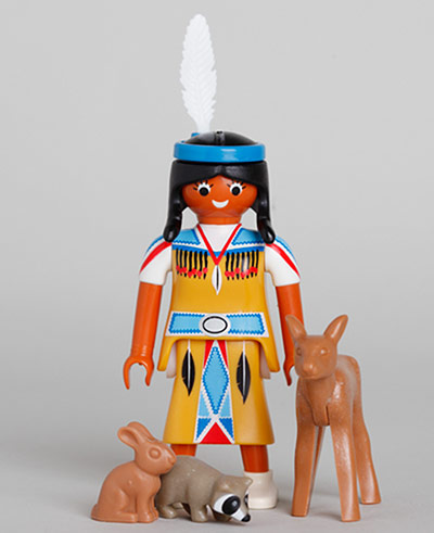Playmobil at 40: Native American Girl