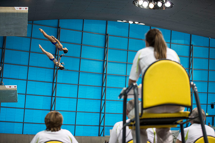 c:  Mun Yee Leong and Pandelela Rinong Pamg