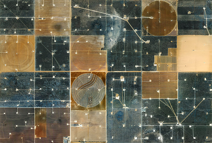 Mishka Henner: Levelland Oil Field, Hockley County, Texas