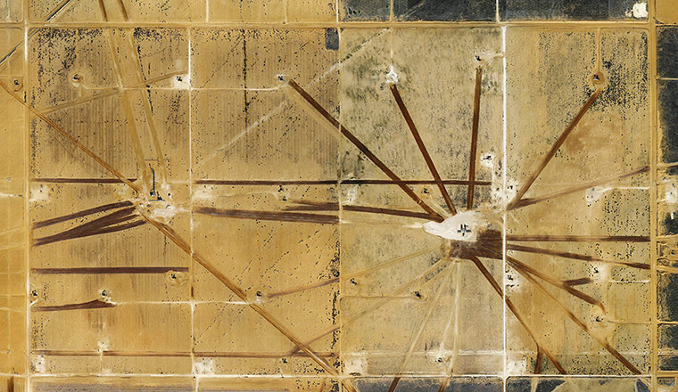 Mishka Henner: Levelland Oil and Gas Field, Texas