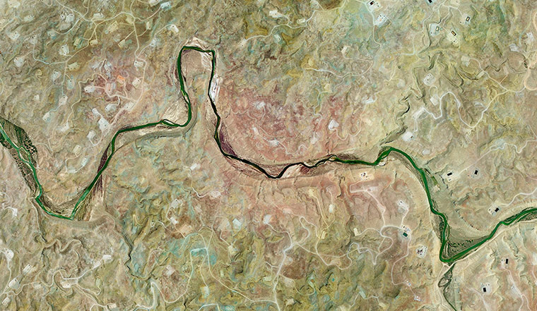 Mishka Henner: Natural Butte Oil Field, Utah