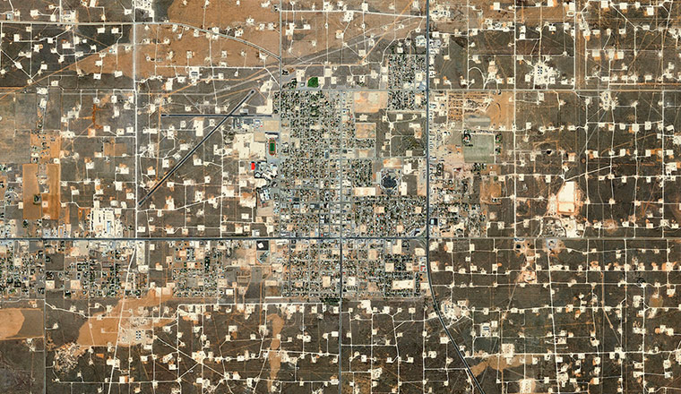 Mishka Henner: Wasson Oil and Gas Field, Texas