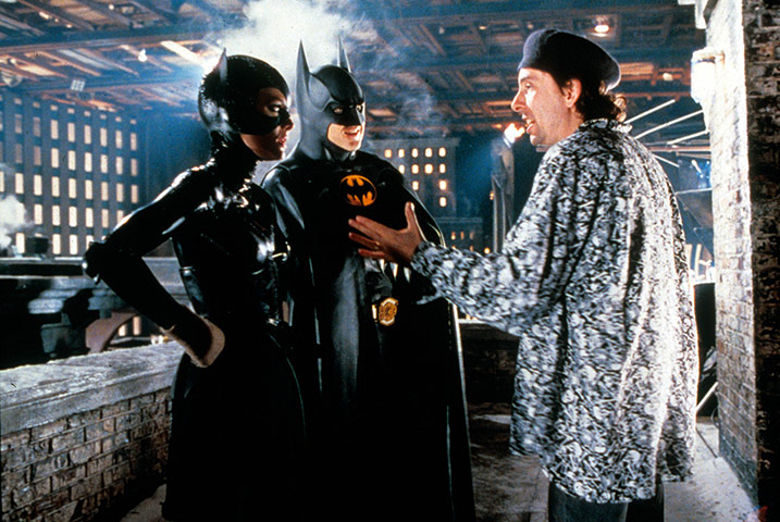 Batman: On set of Batman Returns