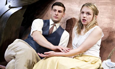 Barnaby Sax and Hannah Murray in Martine at Finborough Theatre, London