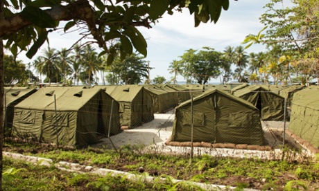 Facilities at the Manus Island regional processing facility.