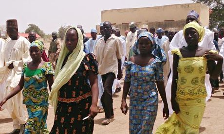 Girls in Chibok, Nigeria