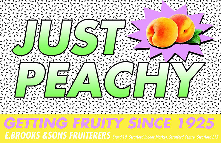 Your Ad Here: E. Brooks & Sons Fruiterers by Hannah Dickins