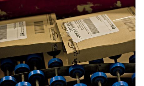 Amazon uses Yodel courier service to deliver its parcels