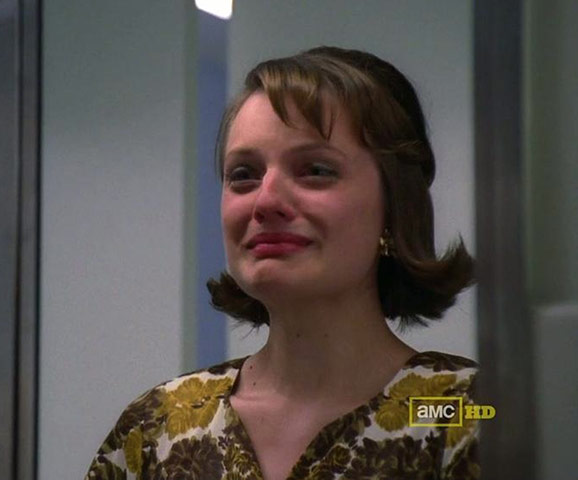 10 best: Peggy Olsen crying