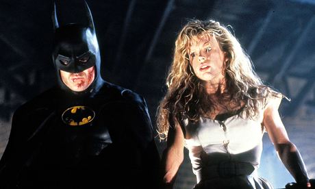 Kim Basinger with Michael Keaton in Batman