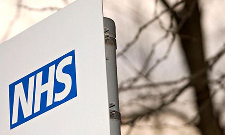 NHS sign