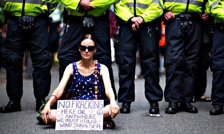 Balcombe fracking protest