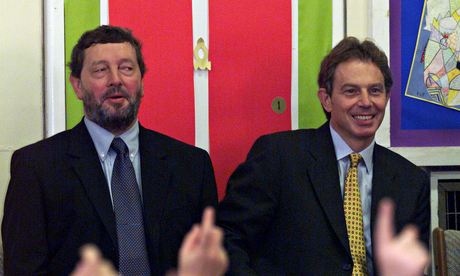 David Blunkett and Tony Blair