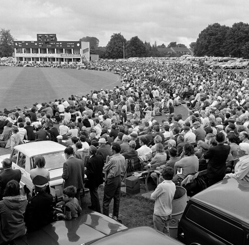 memory lane: Crowd at Gillette Cup Quarter-Final  Kent v Leicestershire