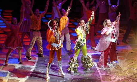 Lycra spectacular … Mamma Mia!