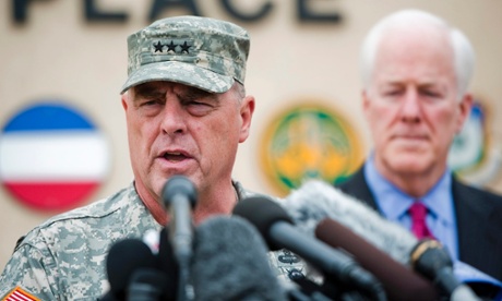 Mark Milley at Fort Hood