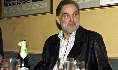 ‘Poster boy’: George Best in a Dublin pub in 2004.