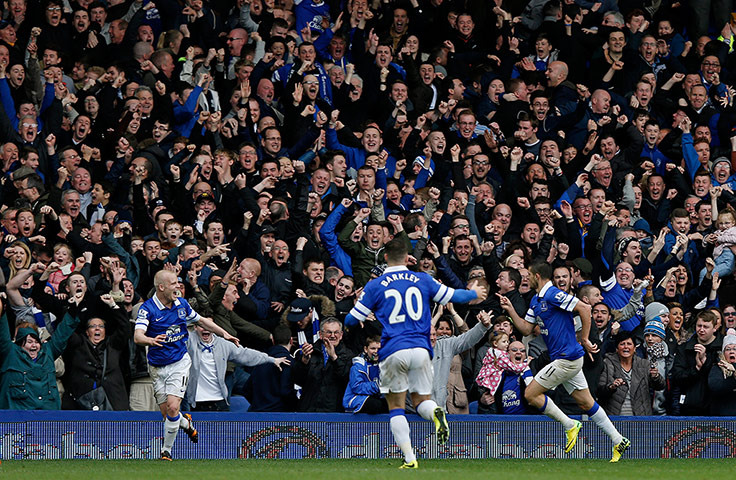 Everton victory: Everton v Arsenal