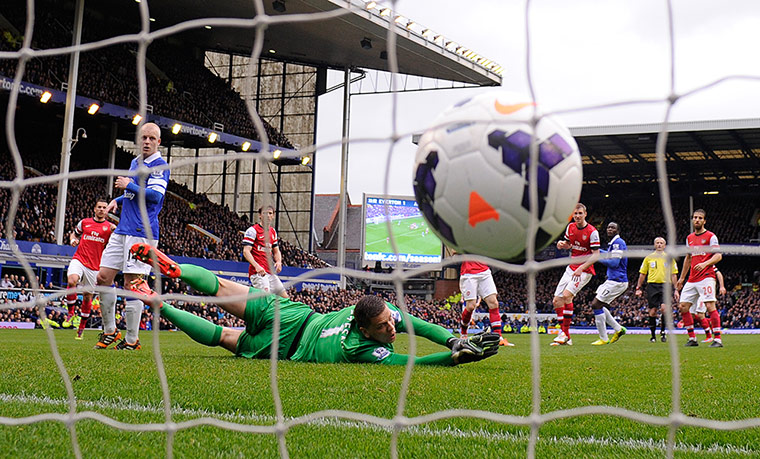 Everton victory: Everton v Arsenal