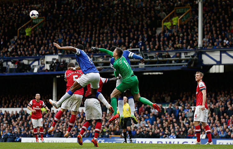 Everton victory.: Everton v Arsenal