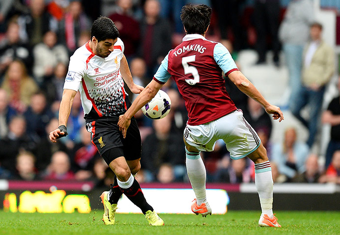 liverpool: West Ham United v Liverpool - Premier League