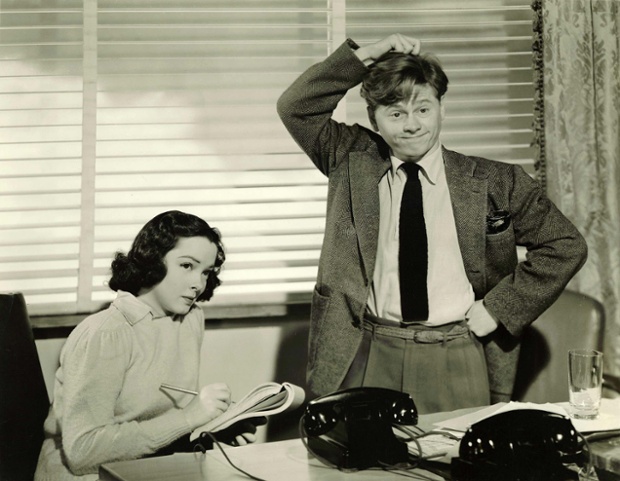 Mickey Rooney and Kathryn Grayson