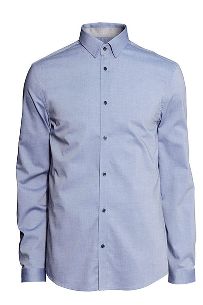 wedding trail: Blue shirt
