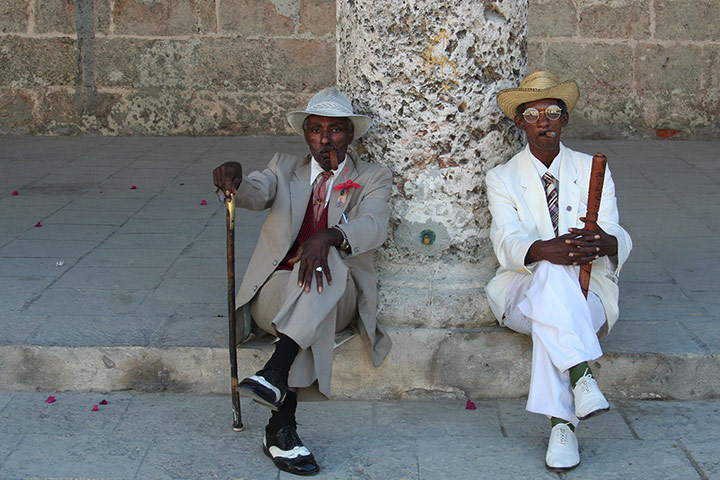 In pictures: Chic: Old man in Havana
