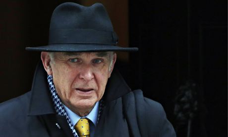 Britain's business secretary Vince Cable