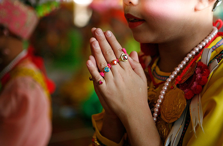 Poy Sang Long: Poy Sang Long Ethnic Buddhist Ordination Festival In Thailand