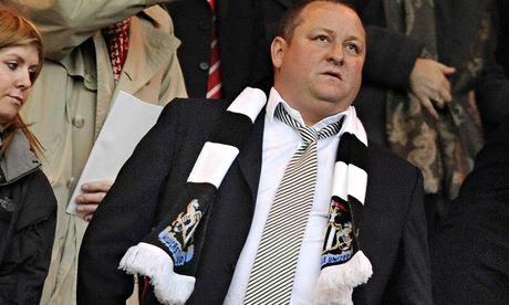 Sports Direct owner Mike Ashley 