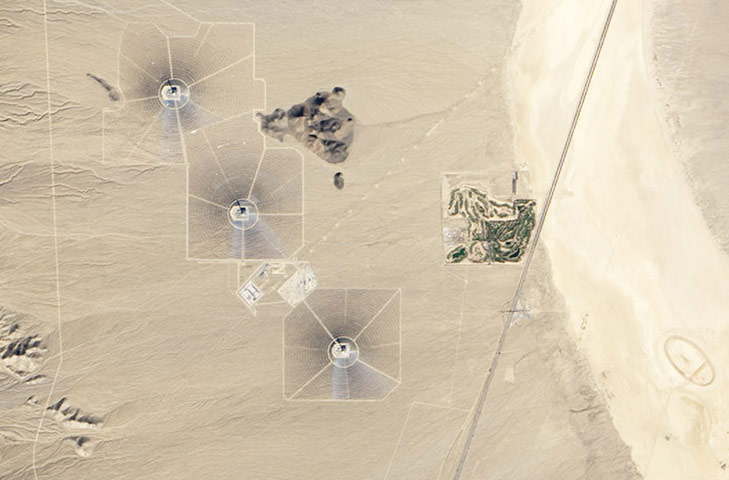 Satellite Eye: Harvesting Sunlight in California