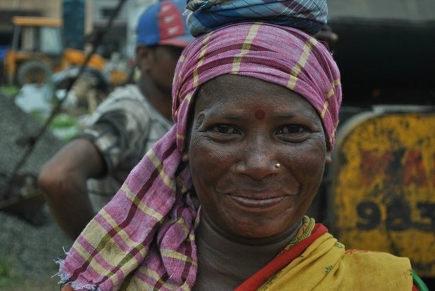 A labourer in Kolkata.