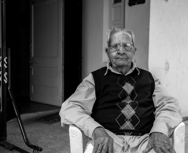 'Elderly people come up and sit during the evenings to get some fresh air and socialize with their neighbours. In India Neighbours are like family. You live close to each other for life most of the time and they support each other.'