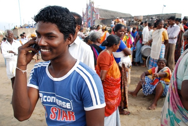 'A decade ago, less than one in ten Indians had a fixed line telephone. Today, India is reckoned to have more than one billion active mobile phones. Everywhere you look, people are snapping photos, texting or jabbering away to friends. Few places on earth offer such a display of the communications revolution in practice.'
