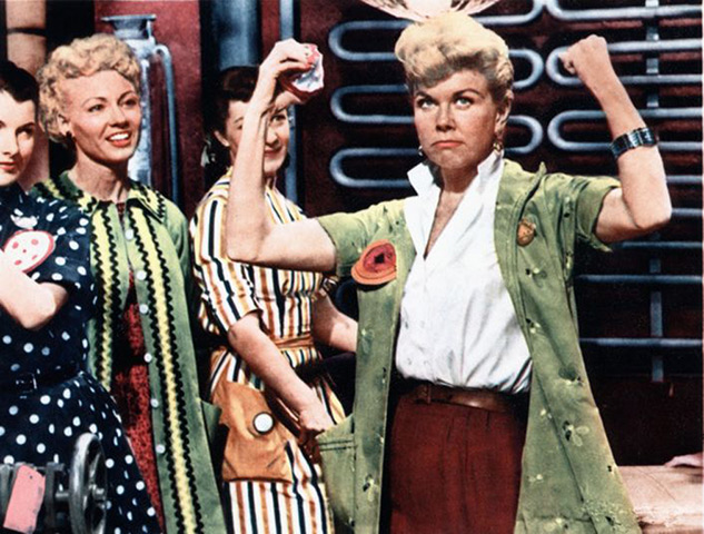 Pajama Game: Doris Day in The Pajama Game, 1957