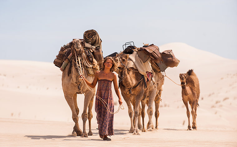 Tracks: film gallery: Tracks: Mia Wasikowska as Robyn Davidson in the Australian desert